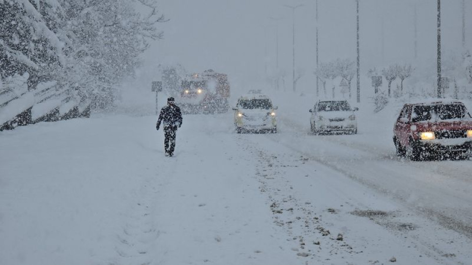 Gerede–Karabük yoluna kar engeli