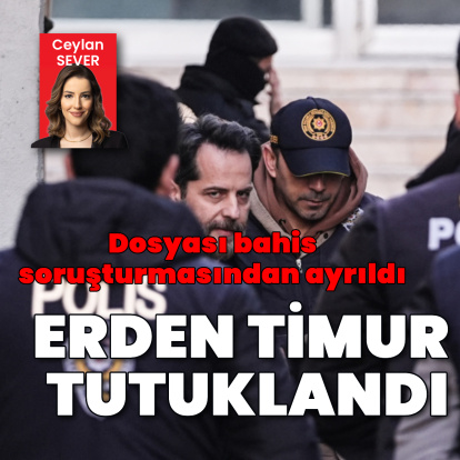 Erden Timur'a tutuklama talep edildi