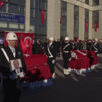 Şehitlerimize son görev