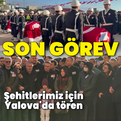Şehitlerimize son görev