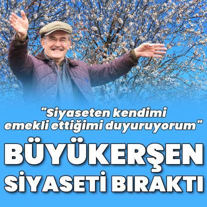 Yılmaz Büyükerşen siyaseti bıraktı