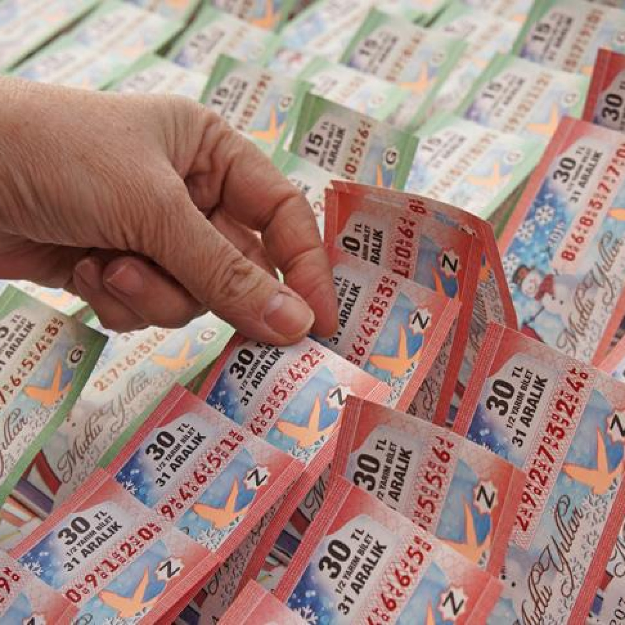 Milli Piyango yılbaşı bileti alma ekranı