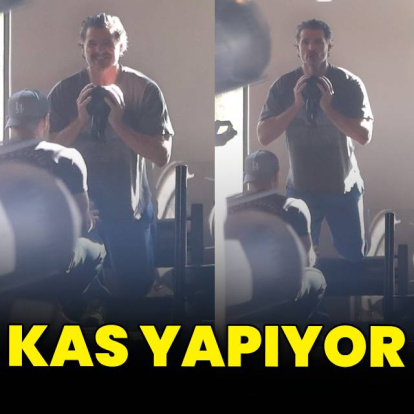 Pedro Pascal antrenmanda