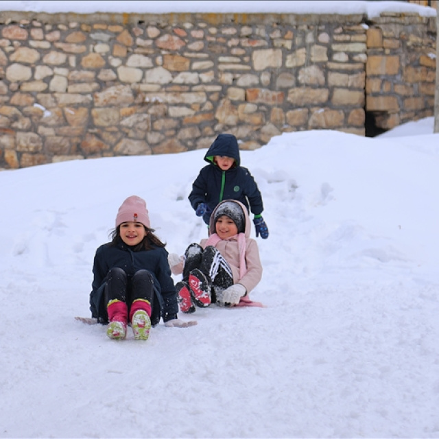 Diyarbakır'da eğitime kar engeli
