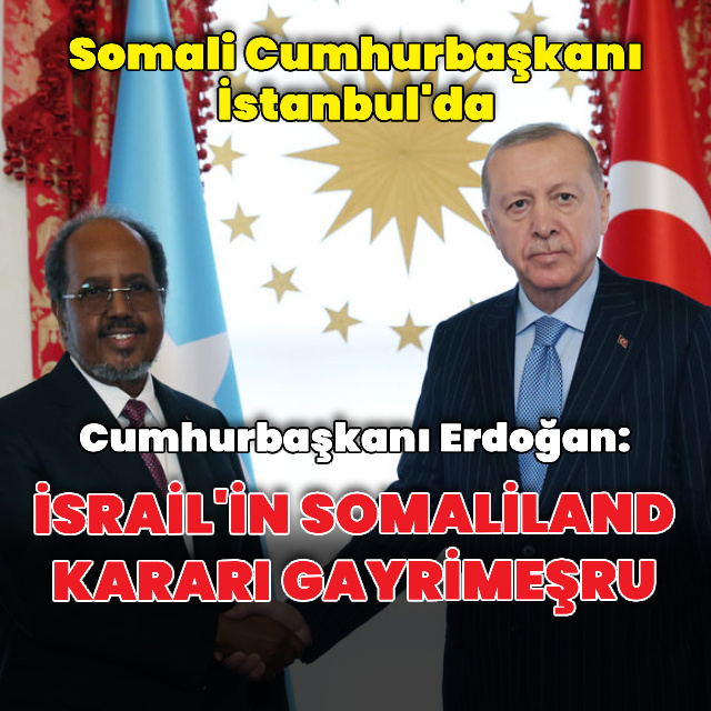 Cumhurbaşkanı Erdoğan, Hasan Şeyh Mahmud ile görüştü