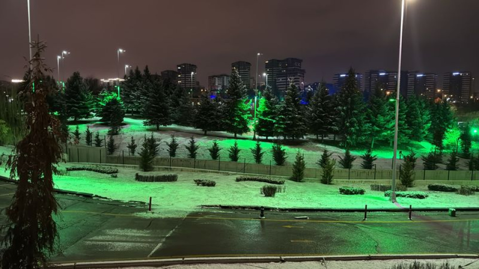 Başkentte kar yağışı etkili oldu