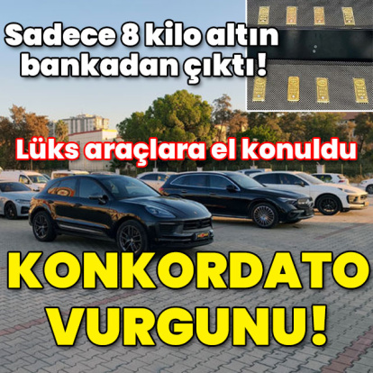 Sadece 8 kilo altın bankadan çıktı! Hileli konkordato ile büyük vurgun!