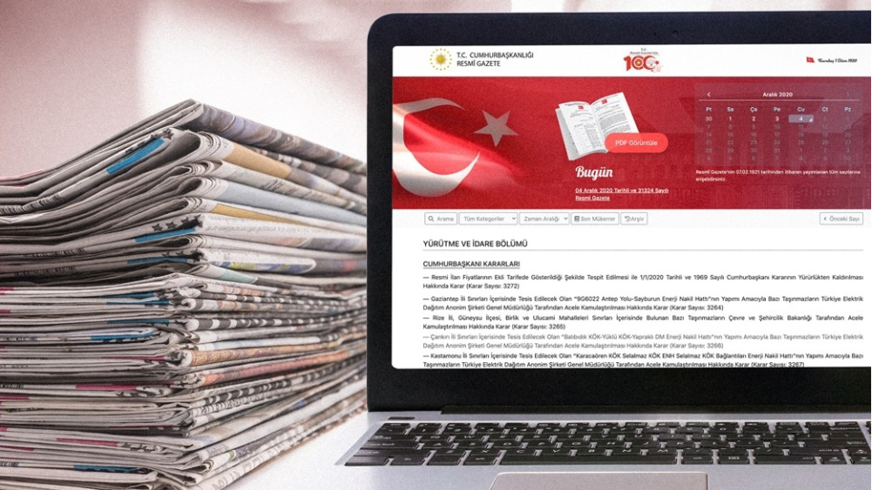 Bütçe Kanunu Resmi Gazete'de