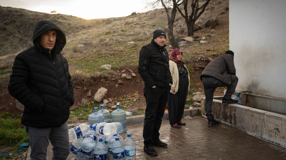 Sincan'da su çilesi