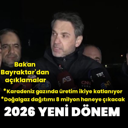 'Doğalgaz üretimie 2 katına çıkacak'