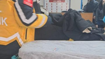 Asansör halatı koptu, anne ve kız yaralandı!