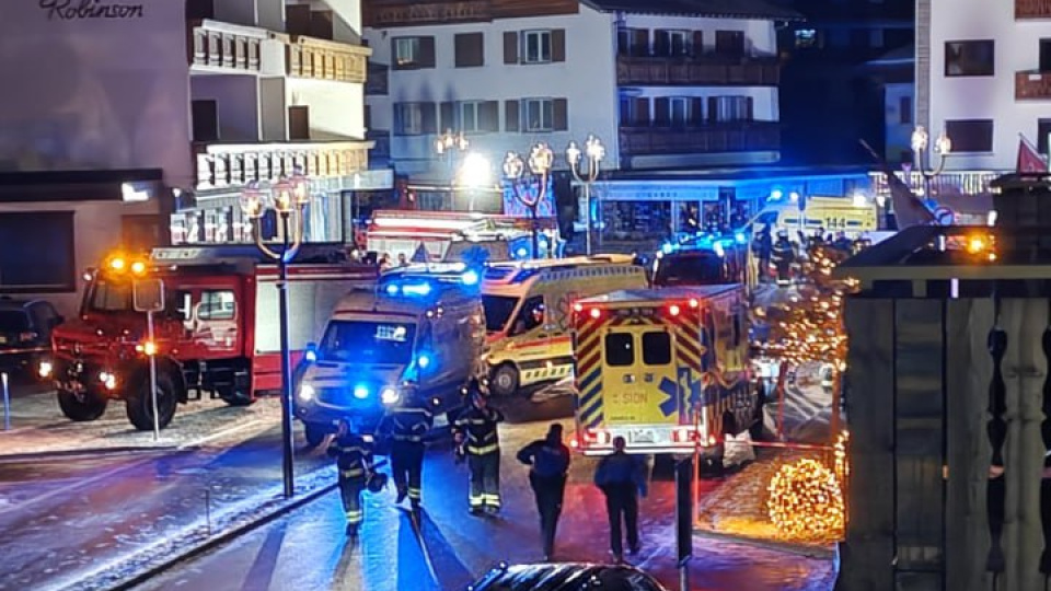 İsviçre'de kayak merkezinde patlama