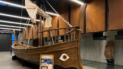 Troya Müzesi Denizcilik Sergi Alanı açıldı