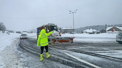 D-100 kara yolu İstanbul istikameti kapandı!