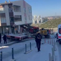 TIR dehşeti! Bina tahliye edildi!