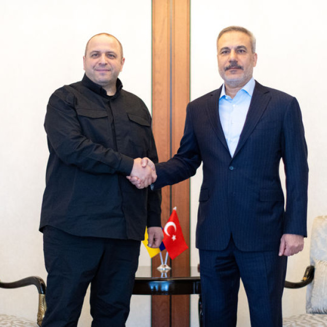 Bakan Fidan, Umerov ile görüştü