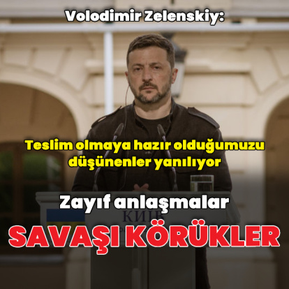 "Zayıf anlaşmalar savaşı körükler"