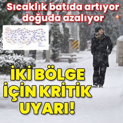 İki bölge için kritik uyarı! Çığ riskine dikkat!