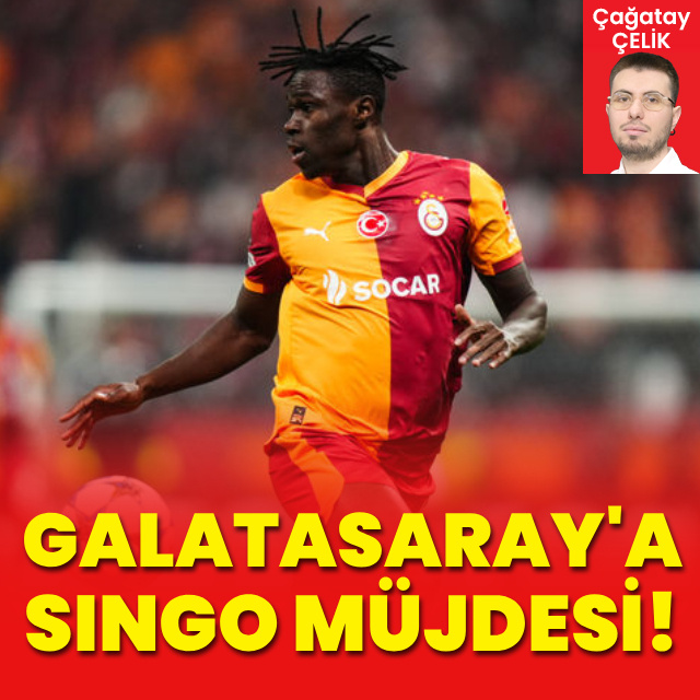 Galatasaray'a Singo müjdesi!