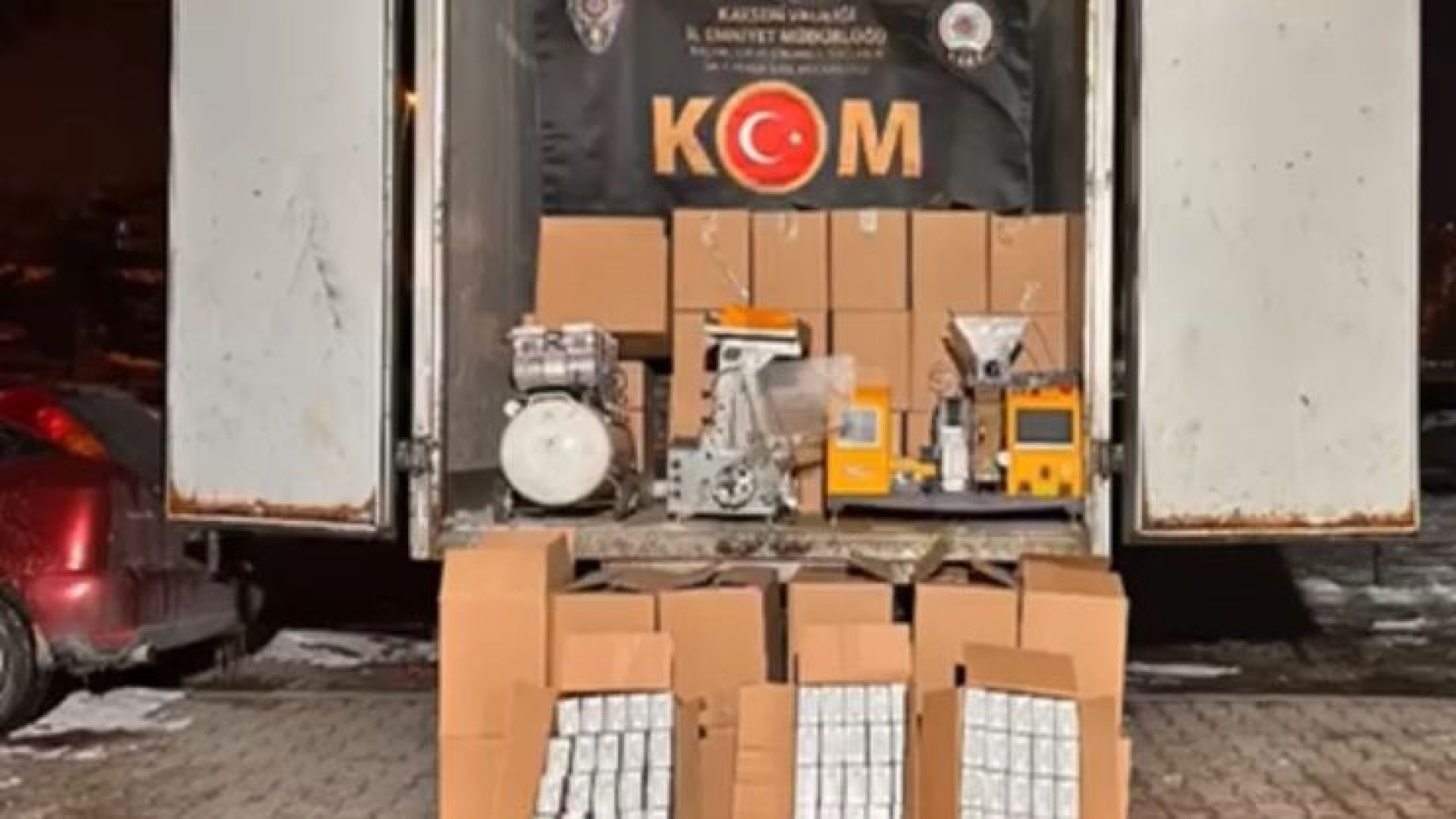 Kayseri’de 270 kilogram kaçak tütün ele geçirildi