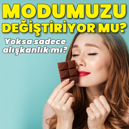 Çikolata gerçekten modumuzu değiştirir mi?