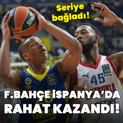 F.Bahçe Beko İspanya'da rahat kazandı!