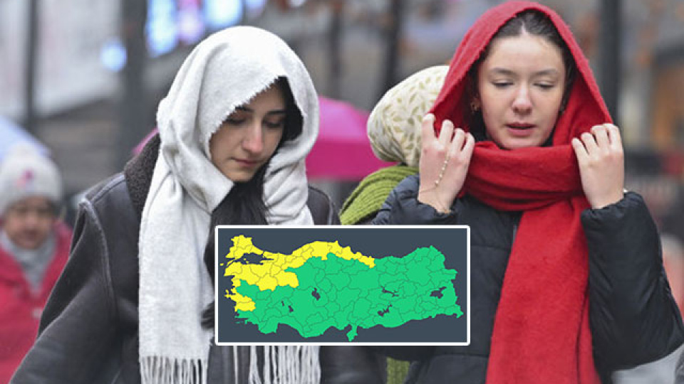 Meteoroloji'den saatli uyarı! 24 kent için fırtına alarmı!