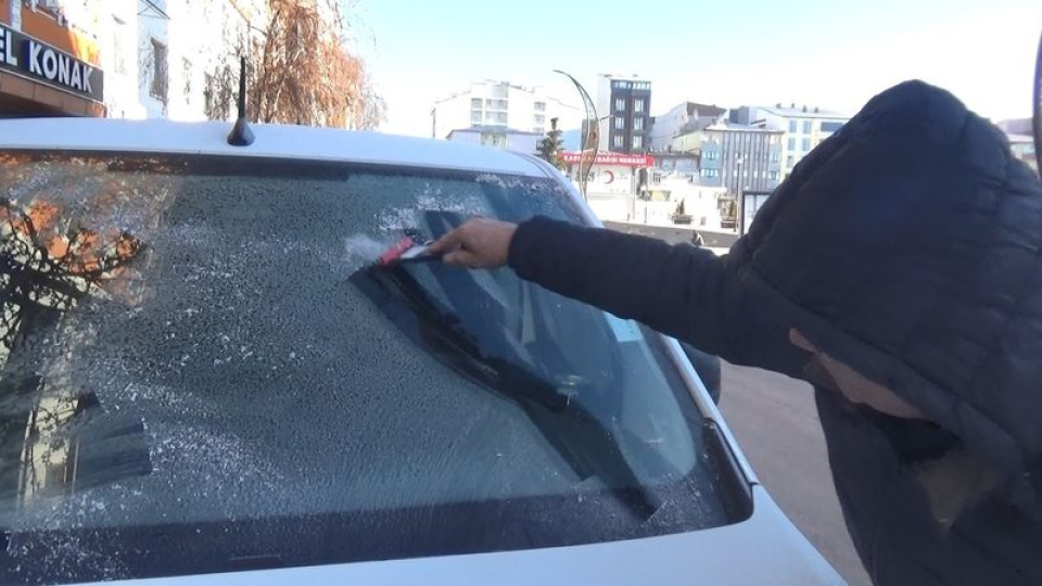 Doğunun incisi -28 ile buz tuttu!