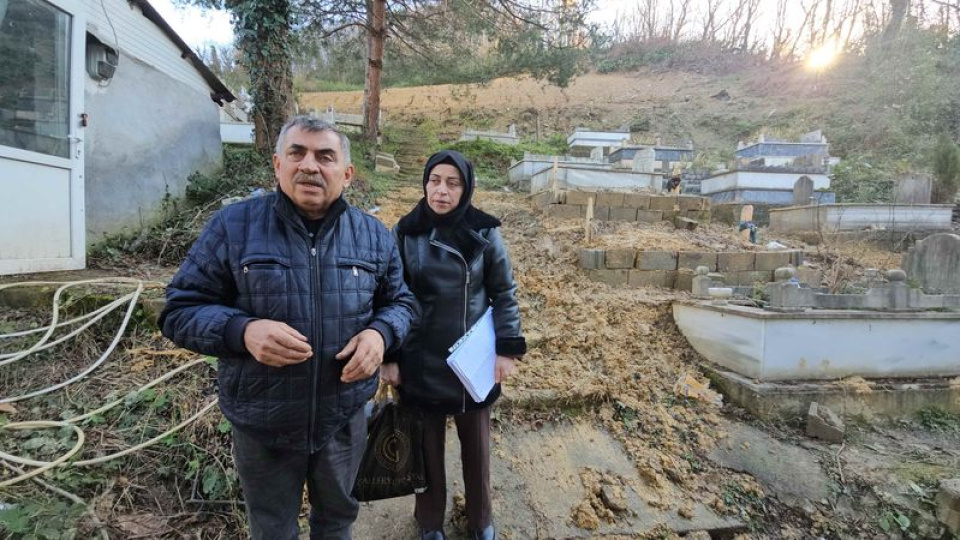 Anne ile kızının son anları kamerada!