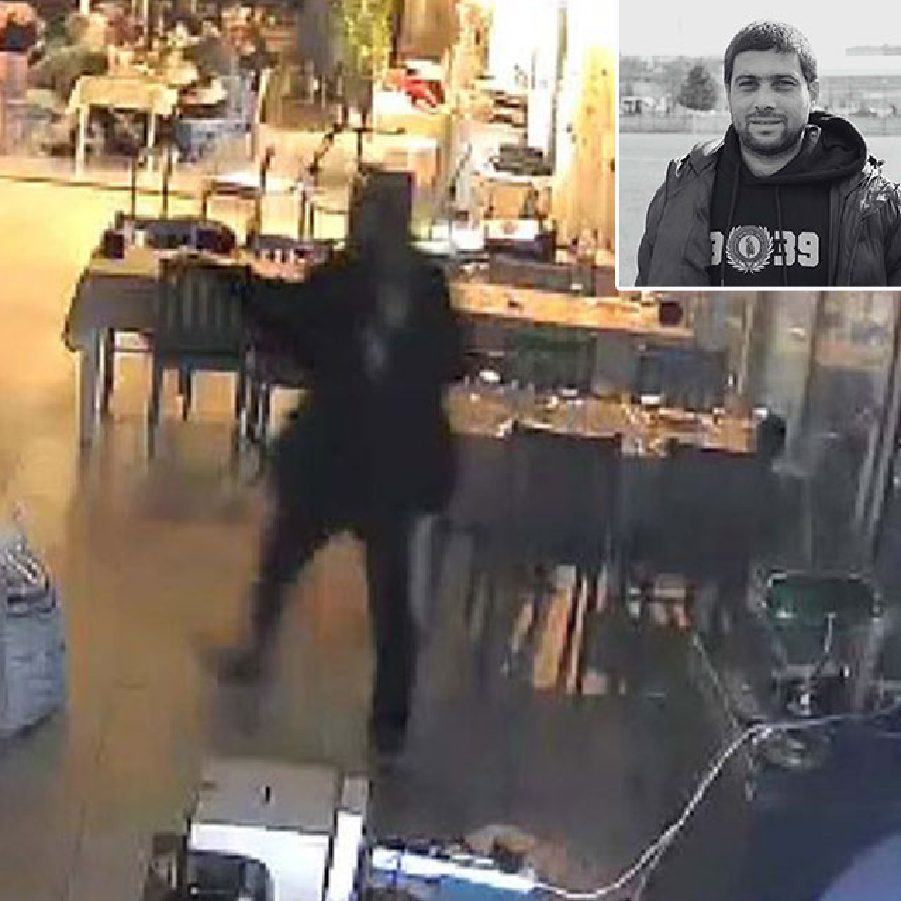 Restoran kan gölüne döndü... Cinayet anı kamerada!