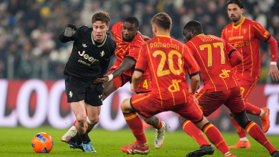 Juventus'a Lecce çelmesi!