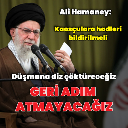 Ali Hamaney: Düşmana diz çöktüreceğiz