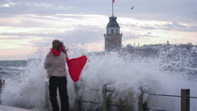 3 bölge için lodos ve kuvvetli sağanak uyarısı