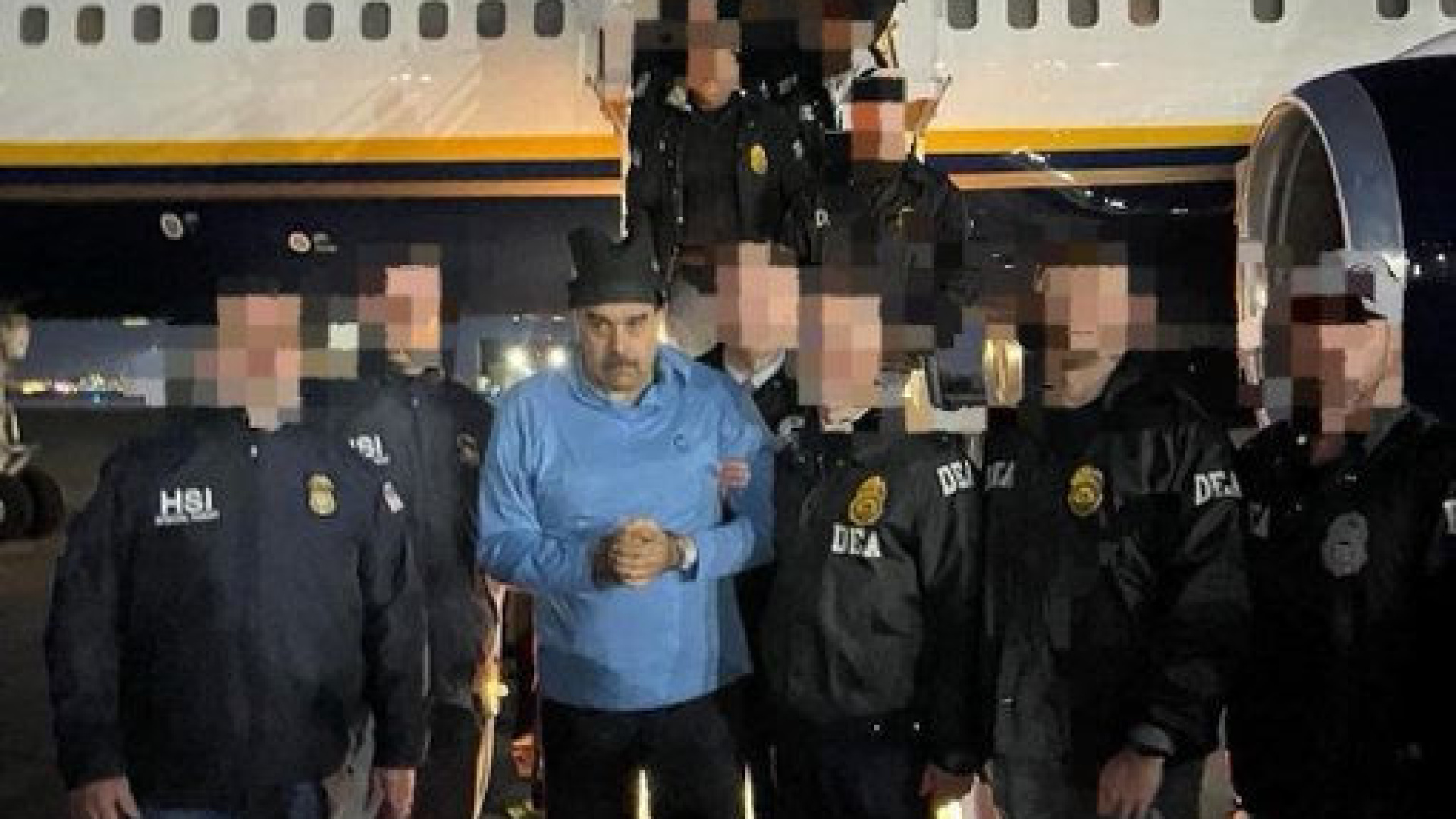 ABD operasyonunun ardından paylaşılan Maduro görüntüleri | Dış Haberler