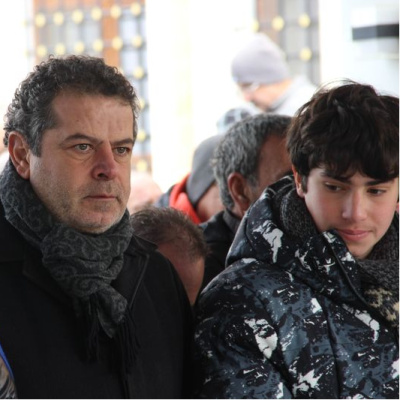 Cüneyt Özdemir'in annesi toprağa verildi