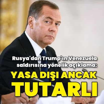 Rusya: Trump'ın Venezuela adımları yasa dışı ancak tutarlı