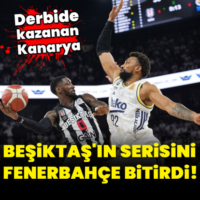 Beşiktaş'ın serisini F.Bahçe bitirdi!