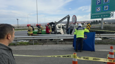 TEM'de kaza... 2 kişi hayatını kaybetti