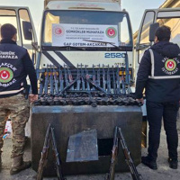 Suriye sınırında ele geçirildi... Mazot deposundan cephane çıktı!