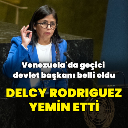 Delcy Rodriguez yemin etti