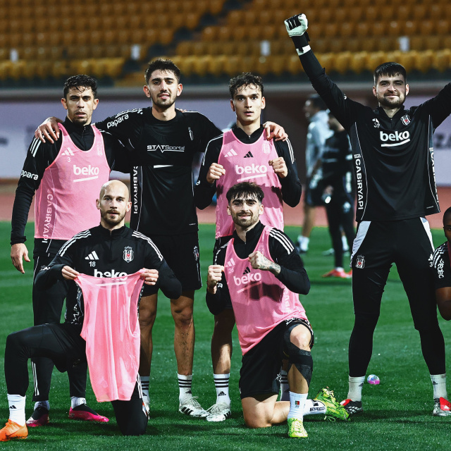 Beşiktaş günü çift antrenmanla tamamladı