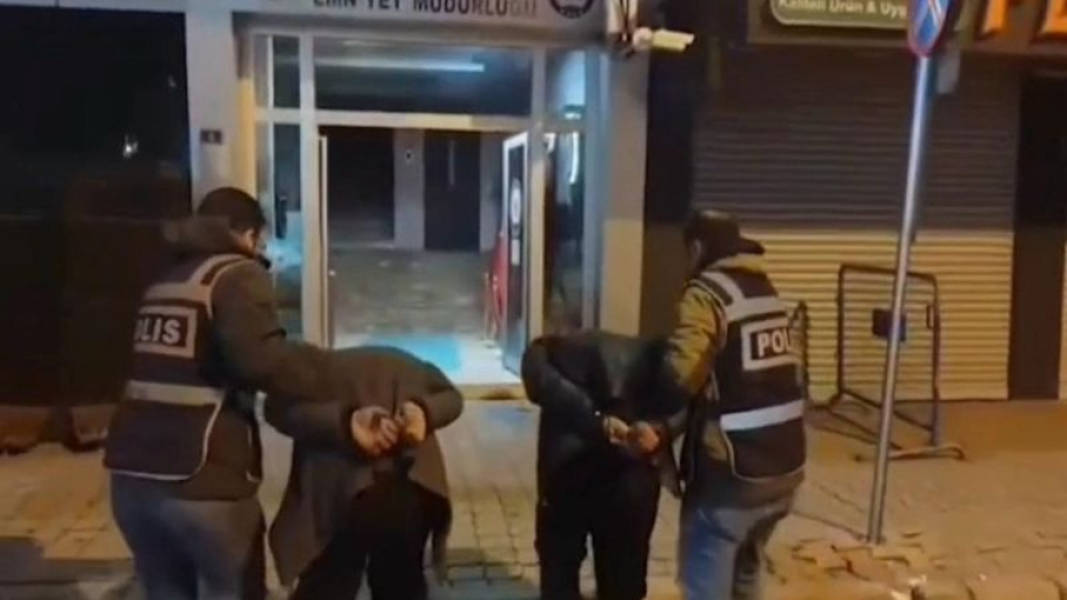 Kayseri'de iş yerinde hırsızlık: 2 tutuklama