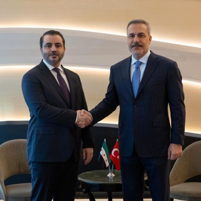 Bakan Fidan, Suriyeli mevkidaşı ile görüştü