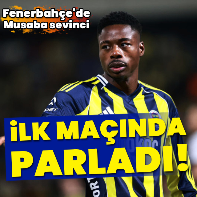 İlk maçında parladı!