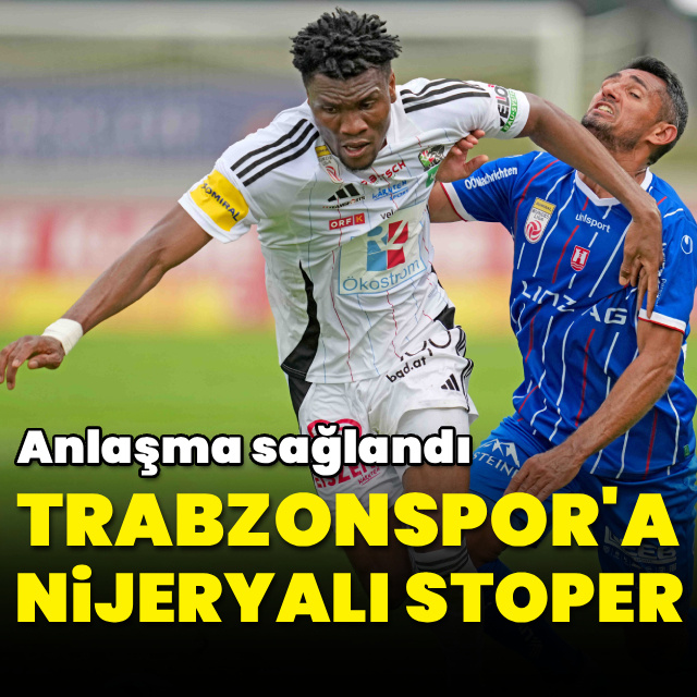 Trabzonspor'a Nijeryalı stoper!