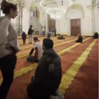 Sosyal medyada tepki çekmişti... Camideki videoya soruşturma!