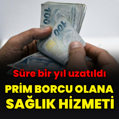 Prim borcu olana sağlık hizmeti