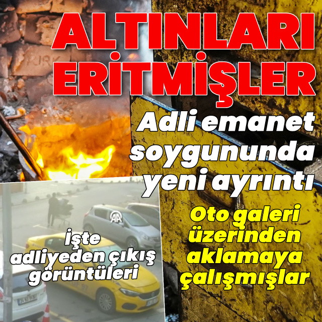 Adli emanet soygununda yeni gelişme!