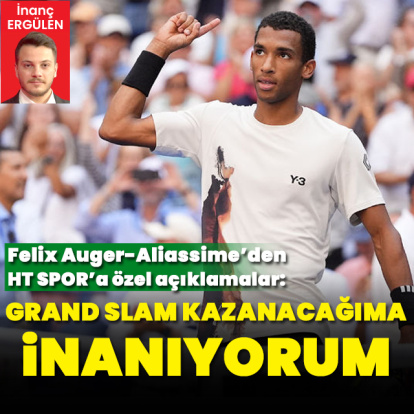 "Grand Slam kazanacağıma inanıyorum"