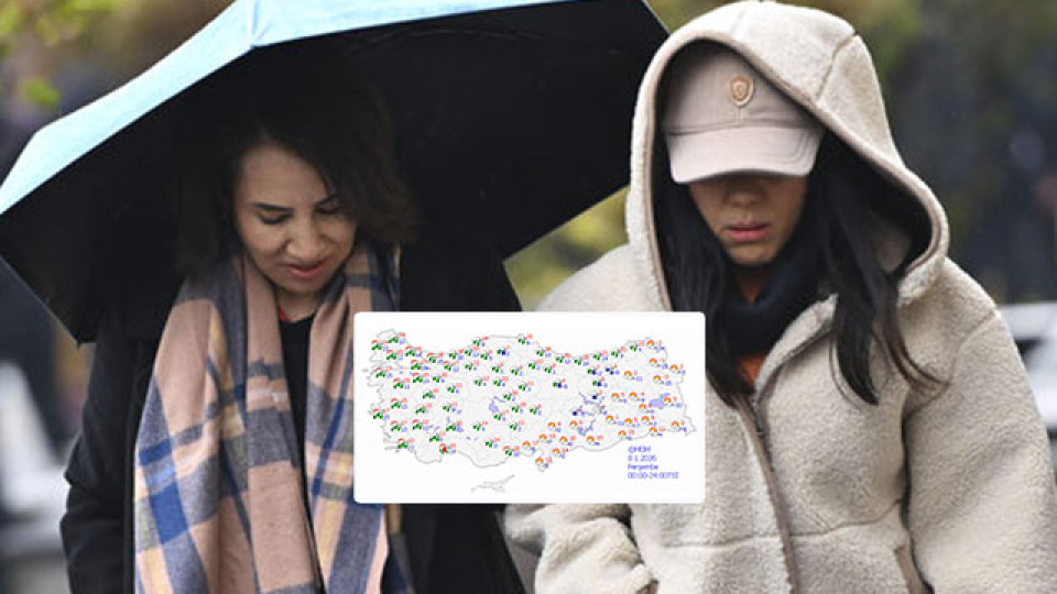 AKOM'dan İstanbul'a saatli uyarı! Perşembe'ye dikkat!